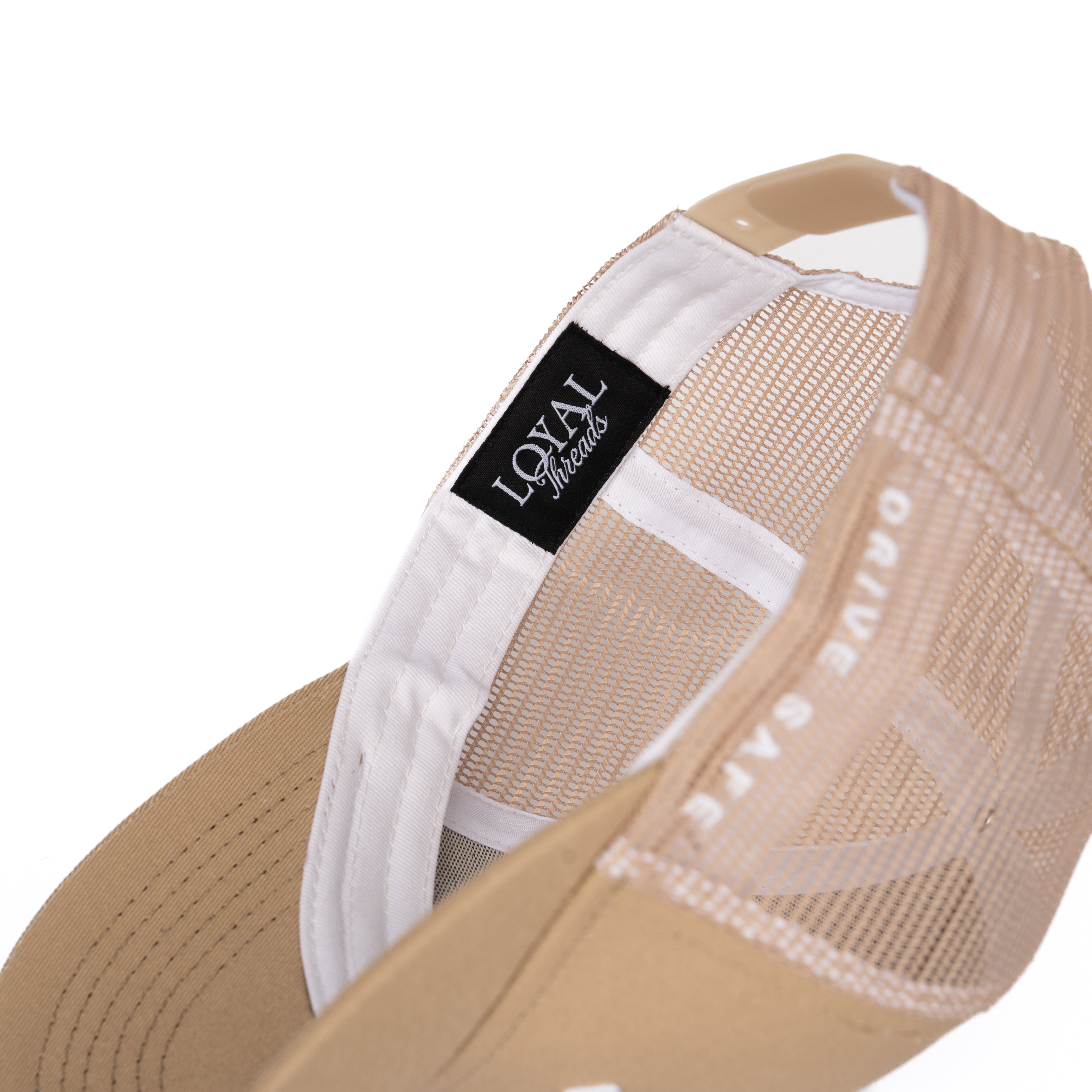 Kansas City - Tan "Drive Safe" Trucker