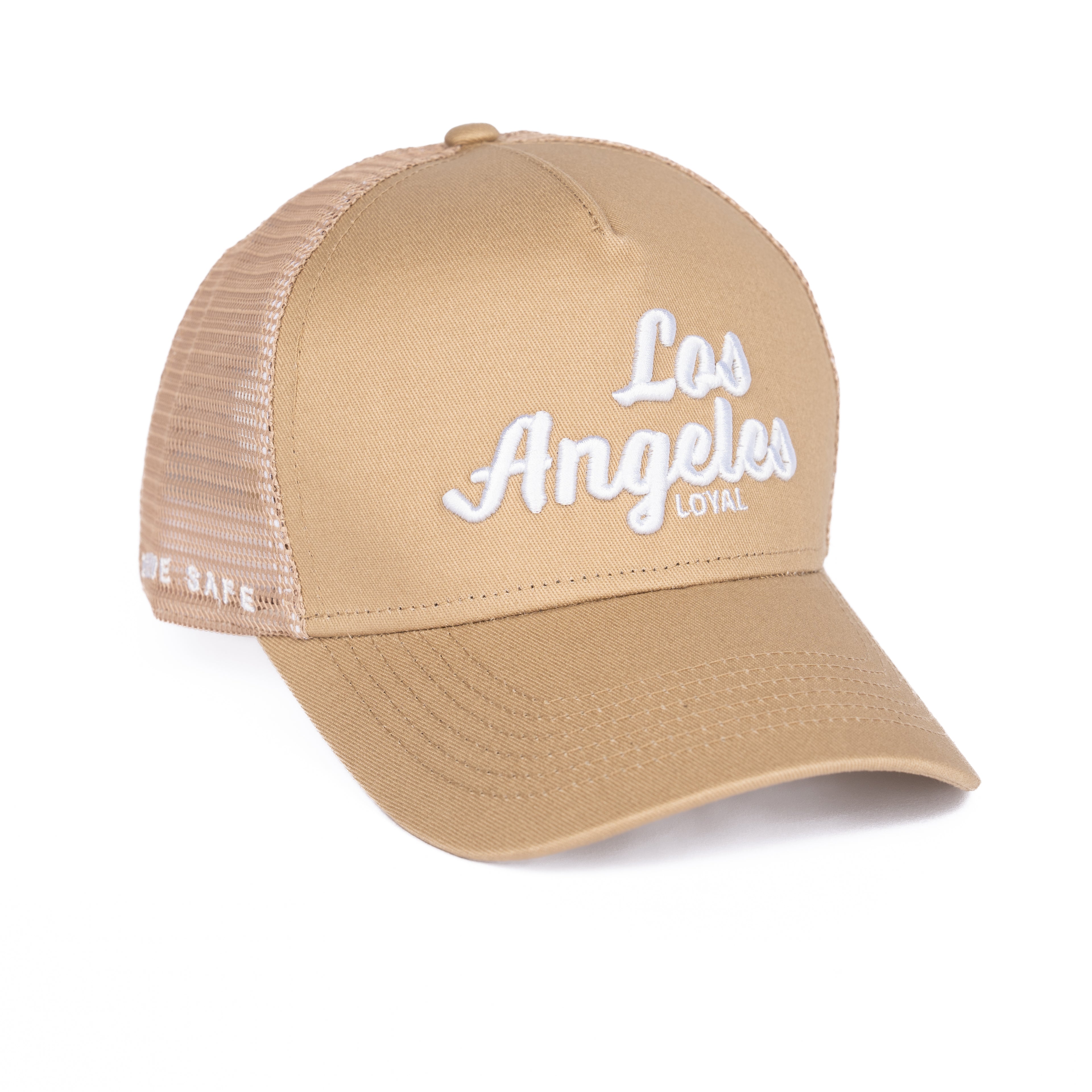 Los Angeles - Tan "Drive Safe" Trucker